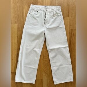 AGOLDE - Ren High Rise Wide Leg Jeans - Size 29